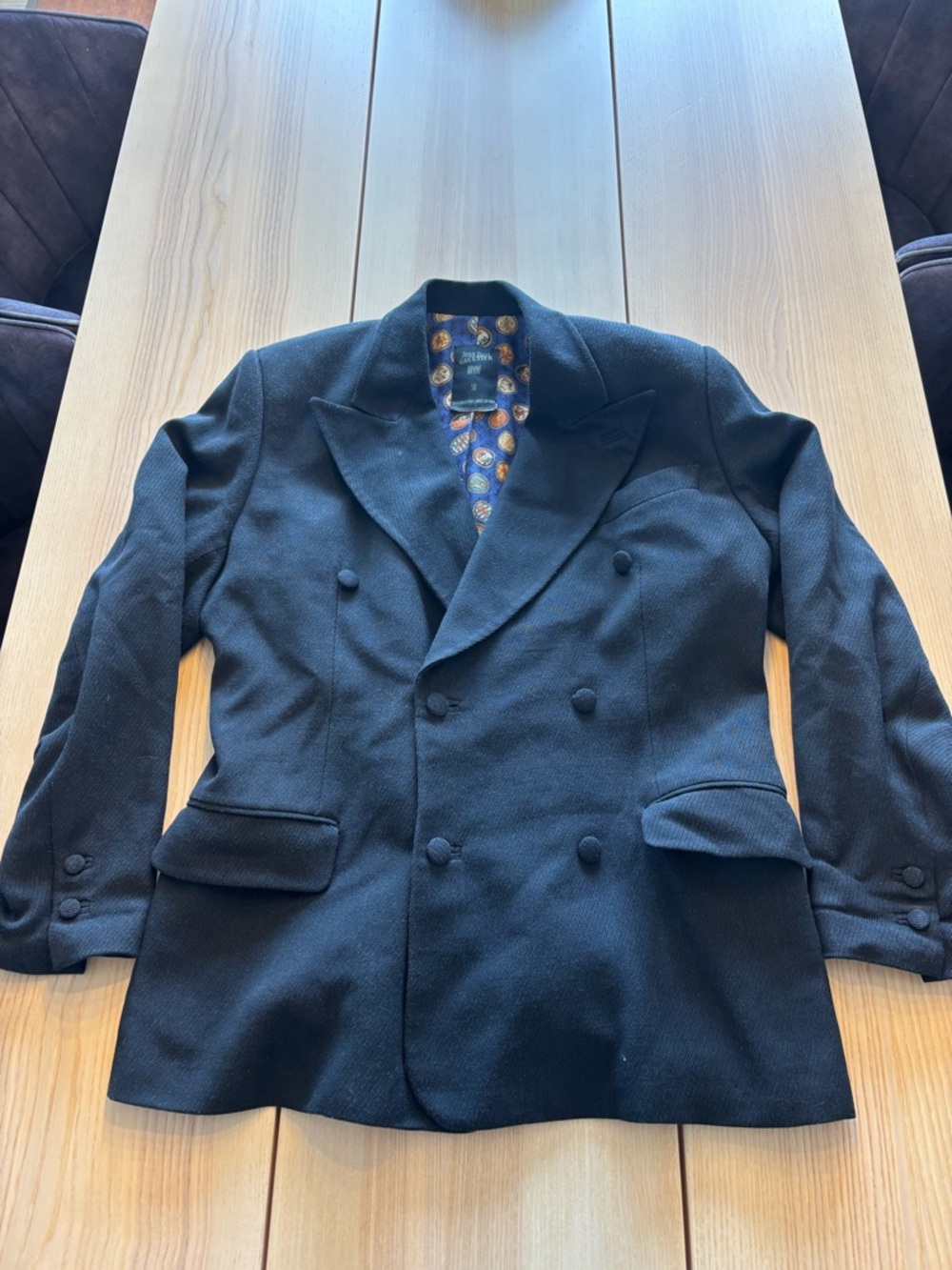 Vintage 80’s JEAN-PAUL GAULTIER wool blazer for men
